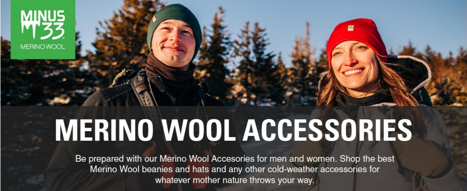 Minus33 Store – Premium Wool Layers Designed for Cold Weather Adventures,Stay Warm, Dry & Comfortable