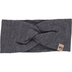 image:image100 Merino Wool Twist Headband  Midweight Womens Warm HeadbandCharcoal Gray