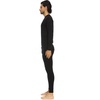 image:image100 Merino Wool  Mens Heavyweight Top and Bottom  Thermal Base Layer Set  Black  3XLarge