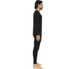 image:image100 Merino Wool  Mens Heavyweight Top and Bottom  Thermal Base Layer Set  Black  XSmall