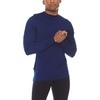 image:image100 Merino Wool  Mens Lightweight Top and Bottom  Thermal Base Layer Set  Navy Blue  XXLarge