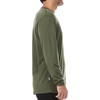 image:image100 Merino Wool  Mens Lightweight Top and Bottom  Thermal Base Layer Set  Olive Drab  Small