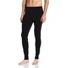 image:image100 Merino Wool  Mens Midweight Top and Bottom  Thermal Base Layer Set  Black  XSmall
