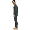 image:image100 Merino Wool  Mens Midweight Top and Bottom  Thermal Base Layer Set  Forest Green  Small