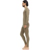 image:image100 Merino Wool  Mens Midweight Top and Bottom  Thermal Base Layer Set  Tan 499  Large