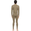 image:image100 Merino Wool  Mens Midweight Top and Bottom  Thermal Base Layer Set  Tan 499  XXLarge