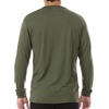 image:image100 Merino Wool  Mens Lightweight Top and Bottom  Thermal Base Layer Set  Olive Drab  Large